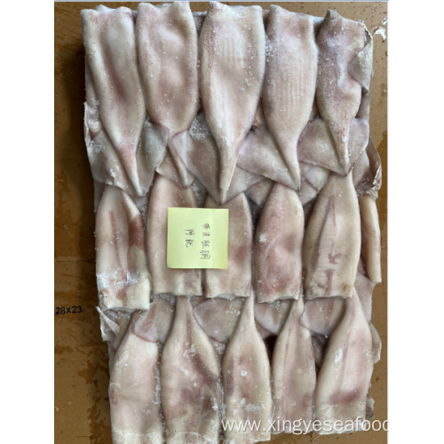 Frozen Dirty Squid Tubes Illex Argentinus